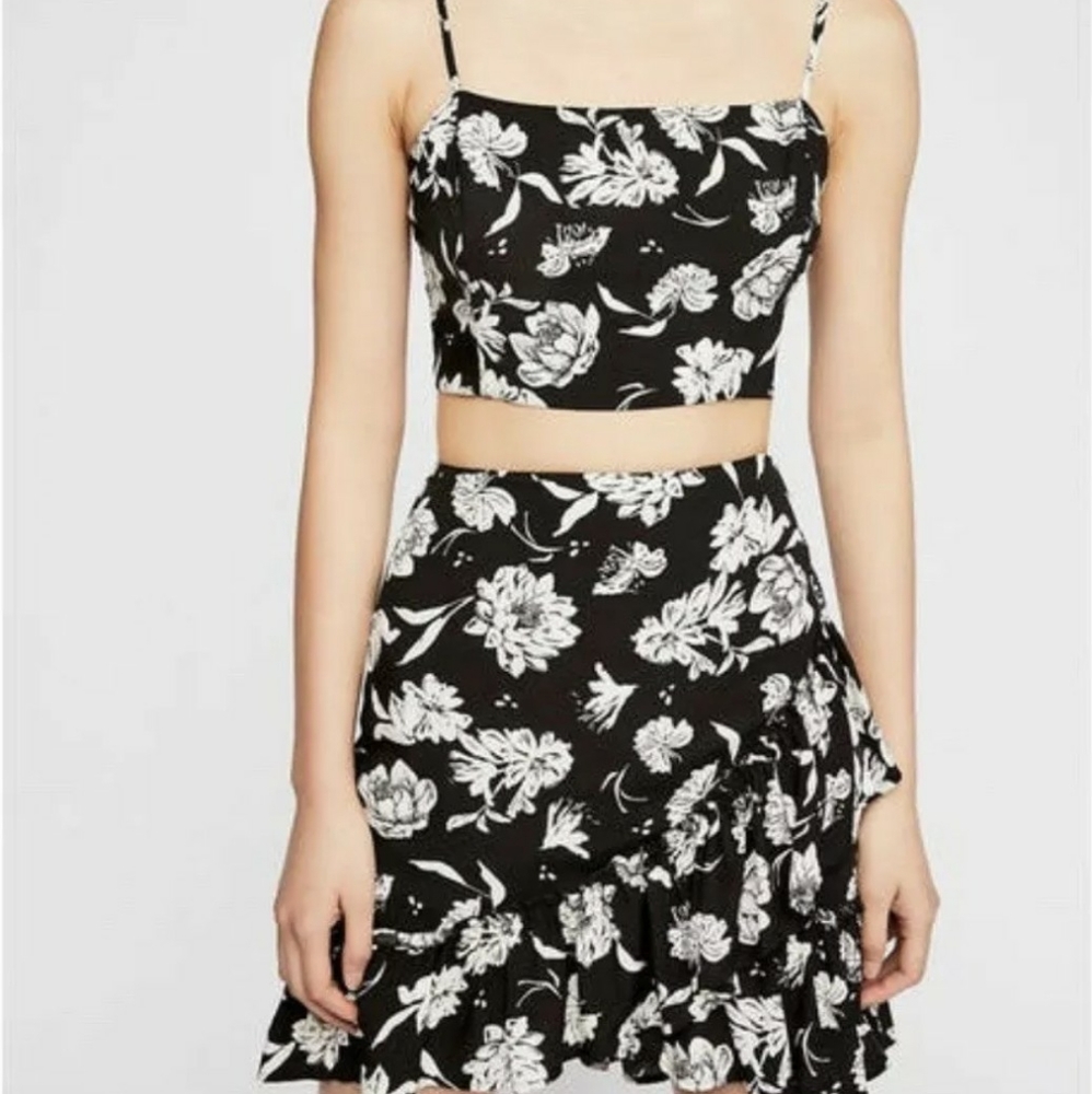 NWOT Free People I’ve Got A Feeling Floral Set
